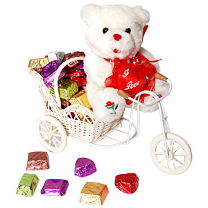  Send Teddy in a Rickshaw Mumbai 