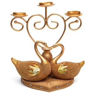  Send Swan Candle Stand Mumbai 