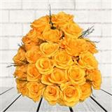Vibrant Yellow Roses