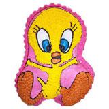 Eggless Tweety Cake