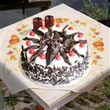 Five Star Black Forest Cake-1 Kg to India