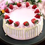 Delicious Five Star Strawberry Cake - 1 Kg