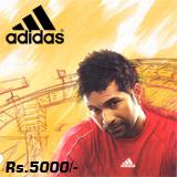 Adidas Gift Vouchers Rs.5000/-