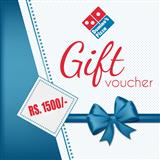 Dominos Gift Vouchers Rs1500/-