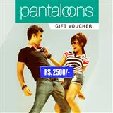 Pantaloons (Connoisseurs) Gift Vouchers Rs2500/-