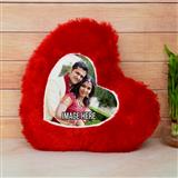 Send Red Heart Cushion to Mumbai