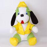 Send White Sitting Doggy  to Mumbai