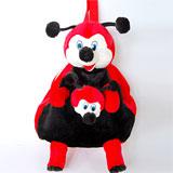 Send Red Black Mickey Bag to Mumbai