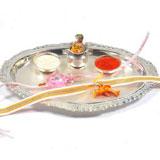 Send Oval Thali to India