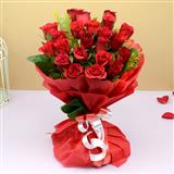Send 20 Roses bunch to all destinations in India