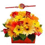 Flowers With Rakhi	