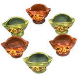 Send Twin Diyas set-6 Pcs to all destinations in India