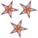Send Pack of 3 Santa Star to India
