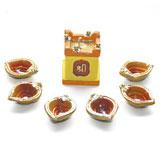 Send Twinkling Small Diya Set to all destinations in India