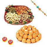 Send Sweet Enchantment Hamper with Rakhi to India