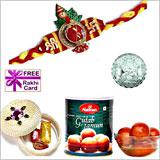  Free Silver Coin with Haldiram Gulab Jamun and Rakhi