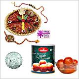 Haldiram Gulab Jamun, Rakhi and Free Silver Coin