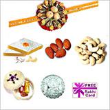 Send Kaju Katli with Assorted Dryfruits For USA to Usa