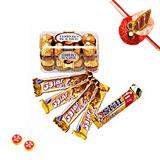 Send Sweet Chocolate Hamper with Rakhi to India