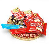 Send Chocolates in a Round Tray to all destinations in India