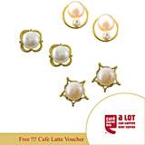 Send Set of Three Pair Earrings to India