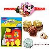 Choo Choo Fun Train Rakhi Combo