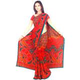Send Saree with Stunning Hues to India