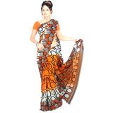 Send Charming Chiffon Saree to India