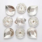 Send German Silver Diya Set  to India