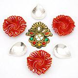 Send Stunning Rangoli and Diyas to India