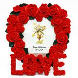 Send Rose Heart Frame to India Send Rose Heart Frame to India