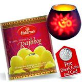 Send Rajbhog and OM Diya to Usa