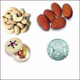 Bhai Dooj Kesar with 450 Grams Almonds and Cashews and Free Silver Coin