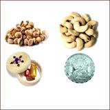 Bhai Dooj Kesar with 450 Grams Pistachios and Cashews and Free Silver Coin