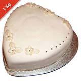 Heart Shaped Pinnapple Cake