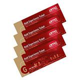 Send AMC Gold Experience Movie Tickets 4 - Pack to Usa