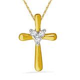 Send Chic Cross Pendant  to all destinations in India