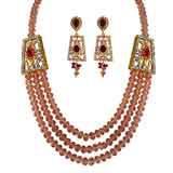 Send Exotic Crystal Necklace to India