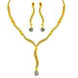 Send Attractive CZ Necklace Set to India