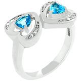 Send Kissing Hearts Ring to Usa