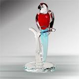 Send Tropical Red Parrot Figurine to Usa