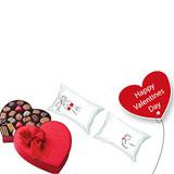 Send Irresistible Body Pillowcase and Chocolate Hearts to Usa