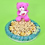 Send Combo of Teddy, Kaju N Chocolates  to all destinations in India