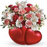 Send Twin Hearts to Usa