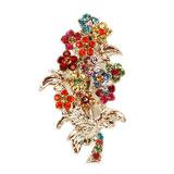 Send Bright Coloured Brooch to India
