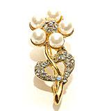 Send Pearl Brooch to India