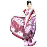 Crape Satin Saree 