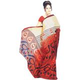 Send Tri-Color Saree  to all destinations in India