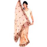 Send Brasso Saree with Resham Work to all destinations in India