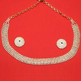 Send Elegant Neck and Ear Piece to Mumbai